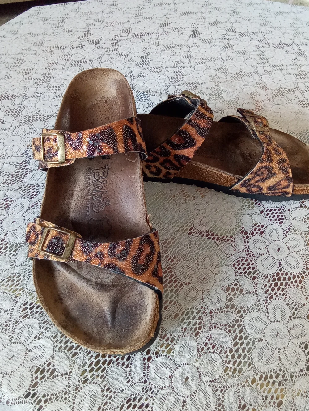 Birkenstock Leopard 2 Strap Sandal, Size 41 ( 10)